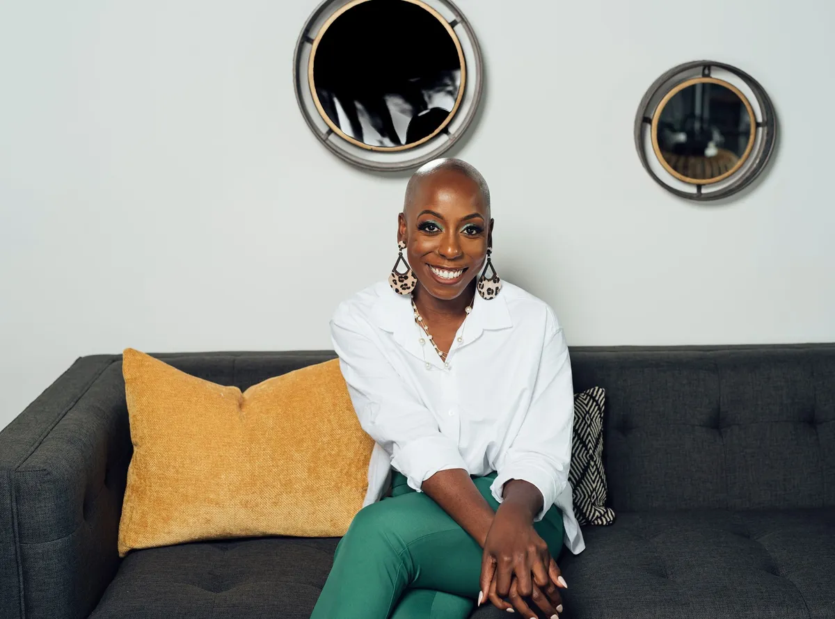 Carrolee Moore, founder and CEO of The Podcast Pitching Society